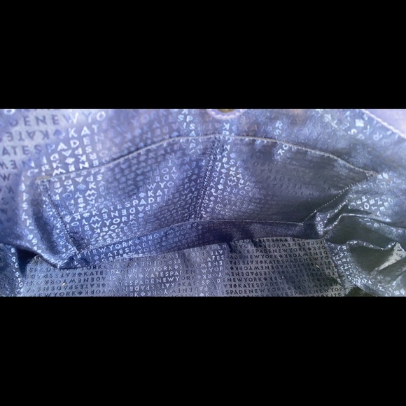 Kate Spade Blue/White Tote - Picture 9 of 10